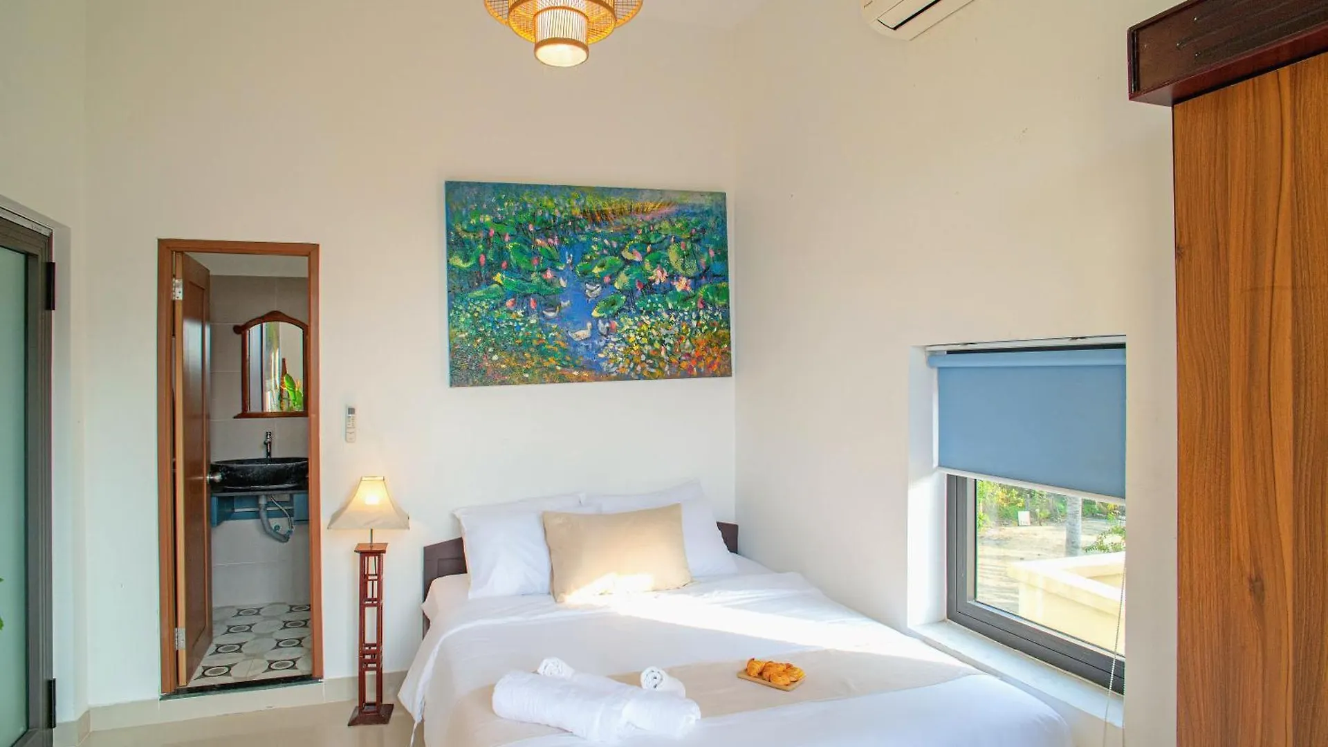 아파트 Romitto Riverside In Hoi An Pool Villa