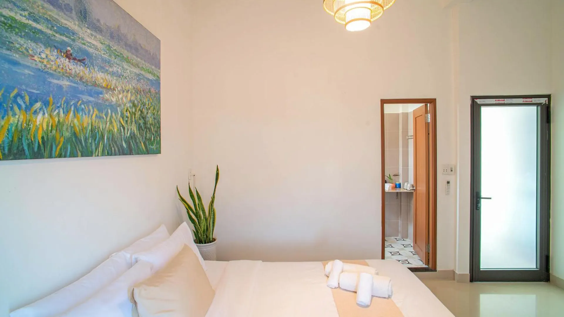 아파트 Romitto Riverside In Hoi An Pool Villa